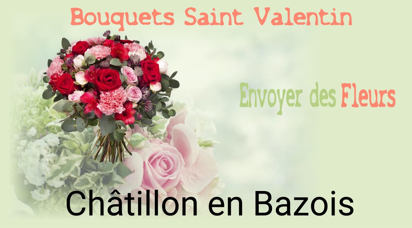 Roses de Saint-Valentin livrées à Châtillon-en-Bazois